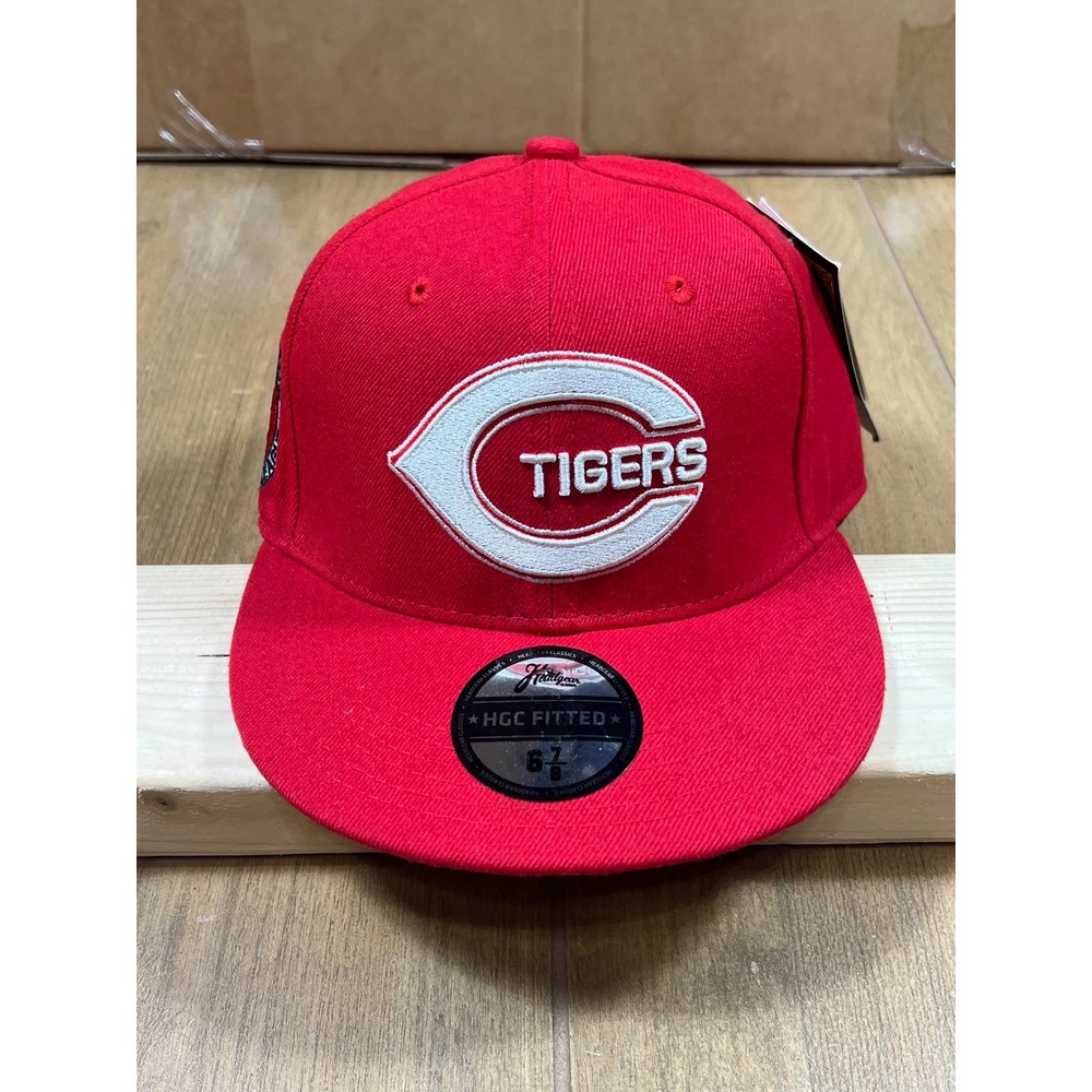 Headgear Classics Cincinnati Tigers 1994 Fitted Hat Red Negro League 7 1/2